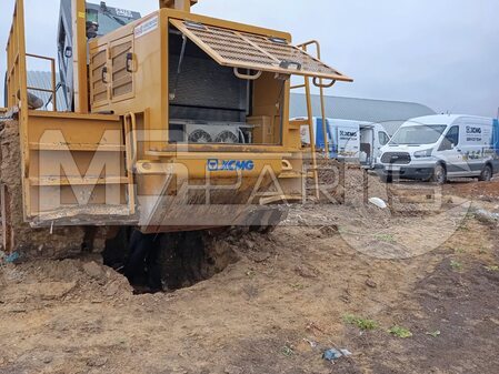 Замена КПП на компакторе XCMG XH283J - 3